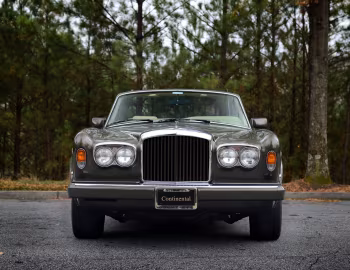 1985–89 Bentley Continental Convertible [North America] '1984–89