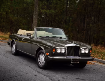 1985–89 Bentley Continental Convertible [North America] '1984–89
