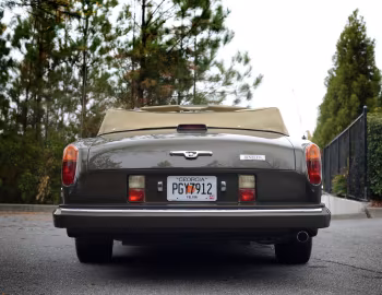 1985–89 Bentley Continental Convertible [North America] '1984–89