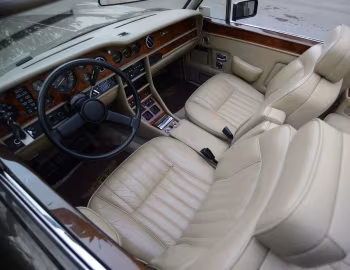 Interior 1985–89 Bentley Continental Convertible [North America] '1984–89
