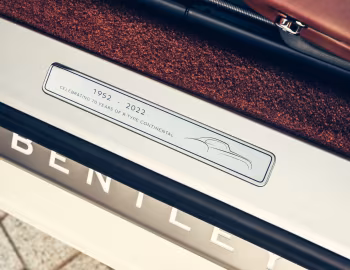 Interior Bentley Continental GT Azure "Inspired by R-Type Continental (JAS 949)" by Mulliner '01.2023