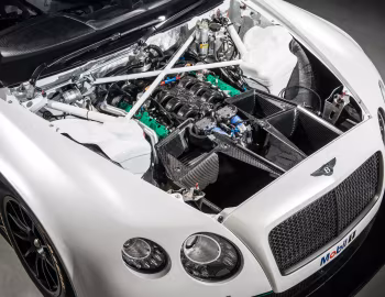 Sob o capô M-Sport Bentley Continental GT3 '2013–14
