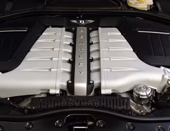Sob o capô Bentley Continental GT Speed '2007–11