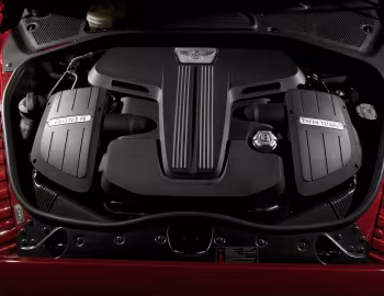 Sob o capô Bentley Continental GT V8 [UK-spec] '2012–15