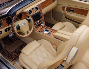 Interior 2007–08 Bentley Continental GTC [North America] '2006–08