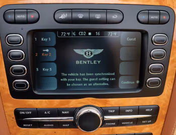 Interior 2007–08 Bentley Continental GTC [North America] '2006–08