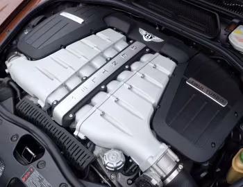 Під капотом 2007–08 Bentley Continental GTC [North America] '2006–08