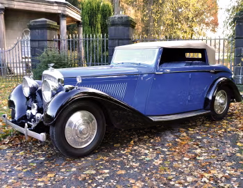 Bentley 4 ¼ Litre Disappearing Hood by Hooper '1938