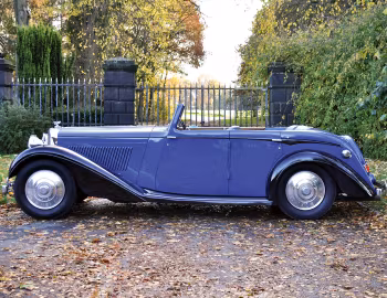 Bentley 4 ¼ Litre Disappearing Hood by Hooper '1938