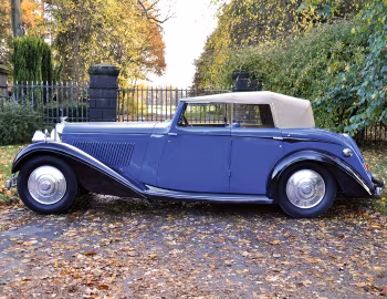Bentley 4 ¼ Litre Disappearing Hood by Hooper '1938