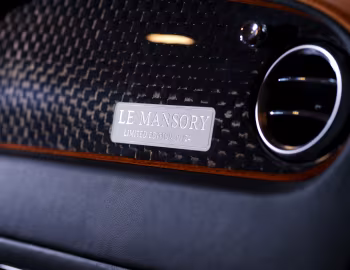 Interior Mansory Bentley Continental GT LE MANSory '2007
