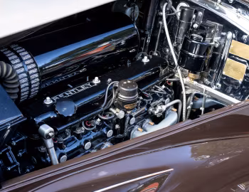 Sous la capuche Bentley Mark VI Drophead Coupe by Franay (B26BH) '1947