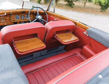 Interior Bentley Mark VI Drophead Coupe by Mulliners (B342NZ) '1952