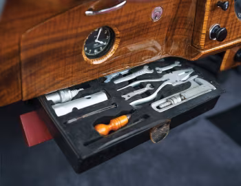Interior Bentley Mark VI Drophead Coupe by Mulliners (B342NZ) '1952