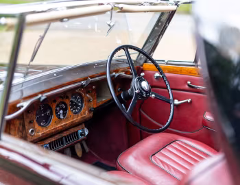 Interior Bentley Mark VI Sedanca Coupe (B287BG) '1948