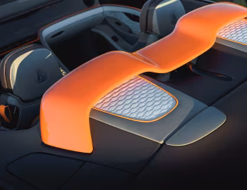 Interior Bentley Mulliner Batur Convertible '2024–pr.