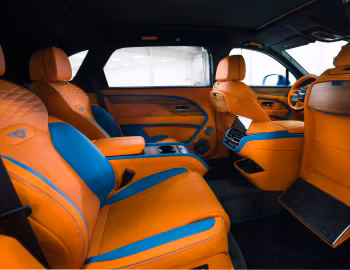 Interior 2024 Bentley Bentayga EWB Azure "One of One for the Peck's" by Mulliner [North America] '2024