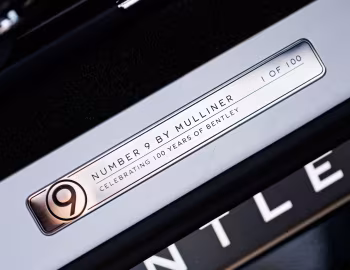 Bentley Continental GT "Number 9 Edition" by Mulliner [North America] '2019