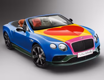 Bentley Continental GT V8 S Convertible Pop Art by Peter Blake '06.2016