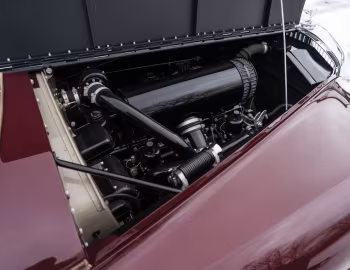 Sob o capô Bentley R-Type Continental Sports Saloon by Mulliner MT [LHD] '1953–55