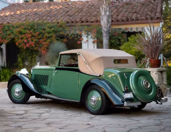 Bentley 3 ½ Litre Drophead Coupe by Park Ward (B111DK) '1935