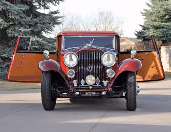Bentley 3 ½ Litre Drophead Coupe by Park Ward '1934