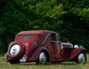 Bentley 3 ½ Litre Drophead Coupe by Park Ward '1934