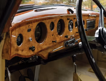 Interior Bentley R-Type Continental Sports Saloon by Franay '1954–55