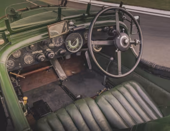 Painel frontal Bentley Speed 6 "Old Number Three" '1930