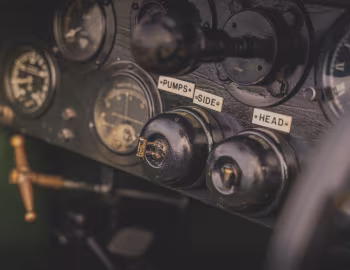 Interior Bentley Speed 6 "Old Number Three" '1930