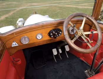 Panel frontal Benz 8/20 PS Doctor's Cabriolet by Forton & Bettens '1921