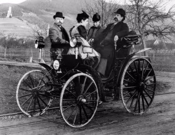 Benz Vis-à-Vis, Bertha Benz, Fritz Benz, Carl Benz, Klara Benz