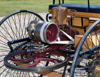 Bajo el capó Benz Patent Motorwagen (Typ I) '1885