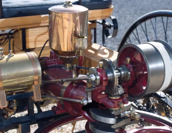 Bajo el capó Benz Patent Motorwagen (Typ I) '1885