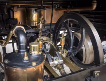 Bajo el capó Benz Velo Combinations-Lieferwagen '1896–1900