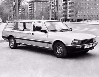 Peugeot 505 Fúnebre por Bergadana '1980