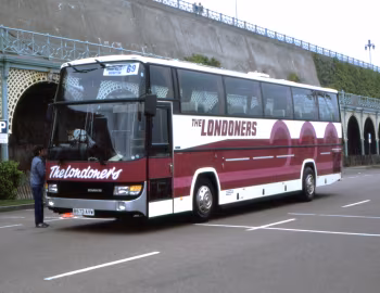 Scania K112CRS Berkhof Everest demonstrator [UK-spec] (C53Ft) '04.1985