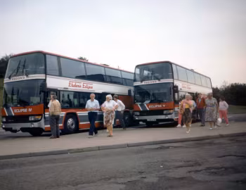 Scania K112TRS Berkhof Eclipse demonstrator [UK-spec] (CH55/21Ct) '03.1986