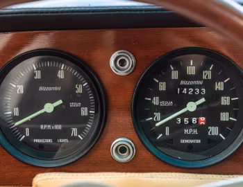 Tableau de bord Bizzarrini 5300 GT Strada (#0309) '1968