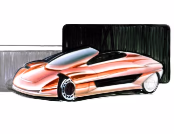 Эскиз Bertone Blitz '1992