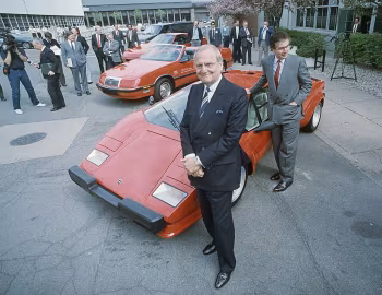 Lee Iacocca, Lamborghini Countach LP5000 S Quattrovalvole, Chrysler LeBaron Convertible Indy 500 Pace Car