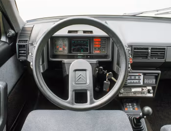 Panneau avant Citroën BX 19 "Digit" '1985–86