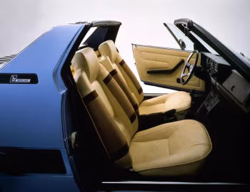 Interior Fiat X1/9 five speed (128) '1978–82