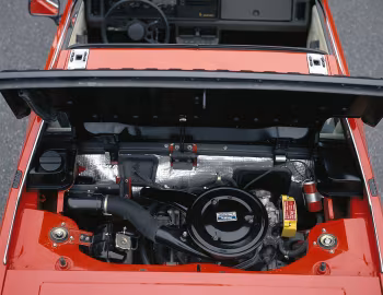 Bajo el capó Fiat X1/9 five speed (128) '1978–82