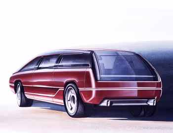 Sketch Bertone Genesis '04.1988