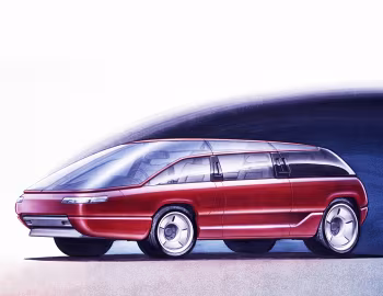 Sketch Bertone Genesis '04.1988