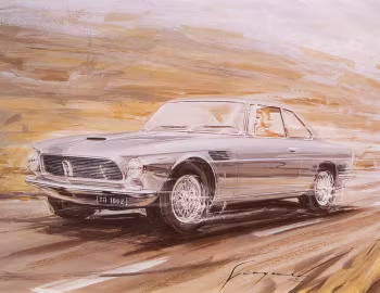 Croquis Iso Rivolta GT '1962–70