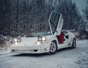Lamborghini Countach "25 Anniversary" with option "Rear Wing" [Worldwide] '09.1988–01.1990