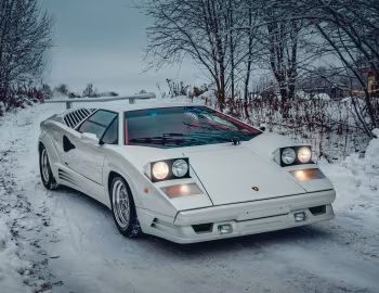 Lamborghini Countach "25 Anniversary" with option "Rear Wing" [Worldwide] '09.1988–01.1990