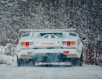Lamborghini Countach "25 Anniversary" with option "Rear Wing" [Worldwide] '09.1988–01.1990